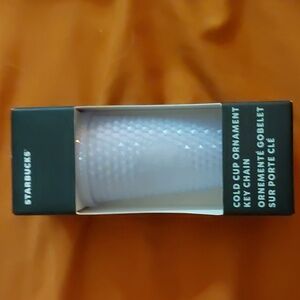 Starbucks Cold Cup Ornament/Key Chain